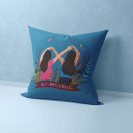Best Friend Forever Printed Pillow