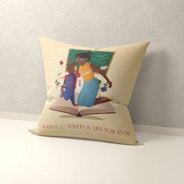 Teacher's Day Printed Pillow